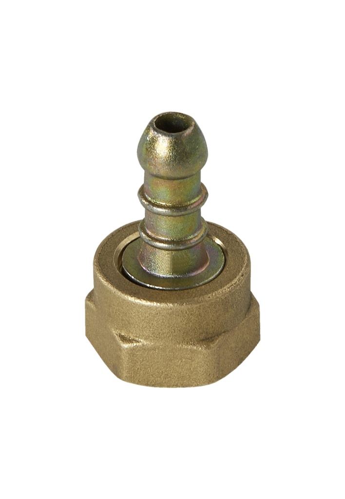 DETENDEUR CONNEXION RAPIDE BUTANE 1,3KG/H 28 MBAR / VALVE Ø27 / SORT.MÂLE 20X150