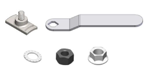 GALBE PRISE DE TERRE A SOUDER SUR TUBE ACIER AVEC COSSE 10MM² §