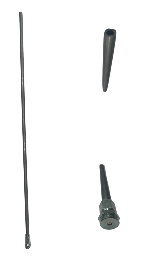 RALLONGE GRAISSEUR FIXE 1M D14mm AVEC MANCHON ET TETE GEANTE