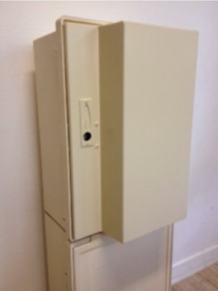 PORTE COFFRET S300 POUR COMPTEURS A PISTONS G16 ET G25 110MM 8500362