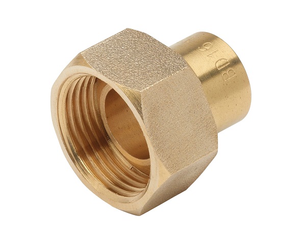 RACCORD 2 PIECES JPG  ECROU G 3/4" - CU16 + JOINT NF540