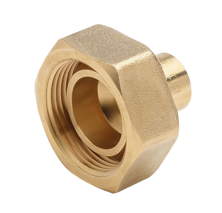 RACCORD 2 PIECES REDUCTION 25/20JSC ECROU G 1"1/4-CU22 NF540 RAC205
