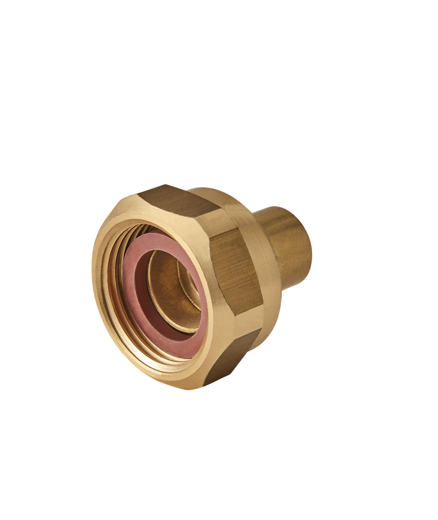 RACCORD BUT/PROP - ECROU G 3/4 -CU18 + JOINT NF540 RAC607 §