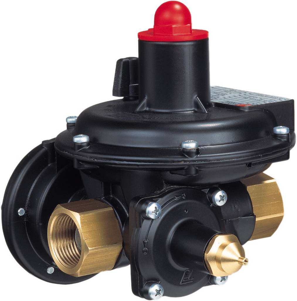 DETENDEUR R72-ST 21MB [20/26 MBAR] AVEC SECU F/F 1" TAMIS ENTRAXE 155MM §