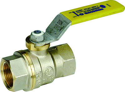 ROBINET TOURNANT SPHERIQUE GAZ F/F 3/4" PASSAGE TOTAL / 5 BAR NF078 ROB561 §