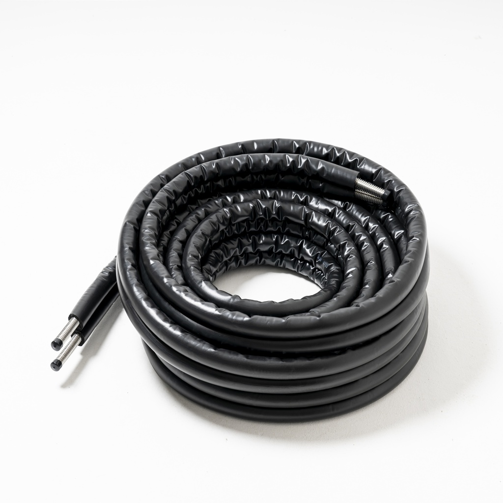 TUYAU HP 2x15M DN32 316L + ISOLANT