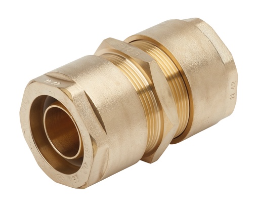 [BAN2622403] MANCHON LAITON PE/PE DN32 PE40 A SERRAGE MECANIQUE NF136