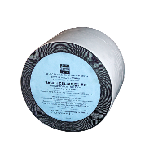 [DENE10/100MM] BANDE DENSO E10 ANTI CORROSION L100MM L12,5M AE GRDF EN 12068 BAN927