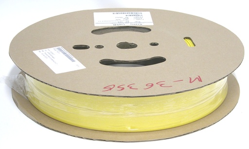 [PNGPOE32] GAINE THERMORETRACTABLE POLYOLEFIN JAUNE POUR PLT 32 - 1M